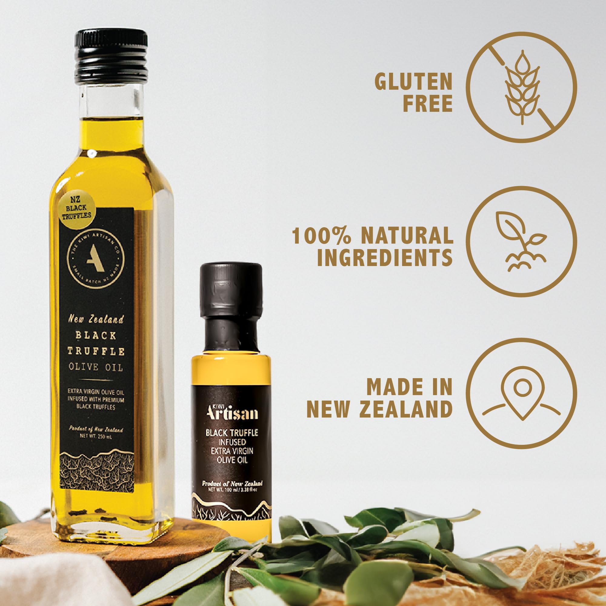 Amazon.com : Kiwi Artisan Black Truffle Oil, Infused Olive Oil