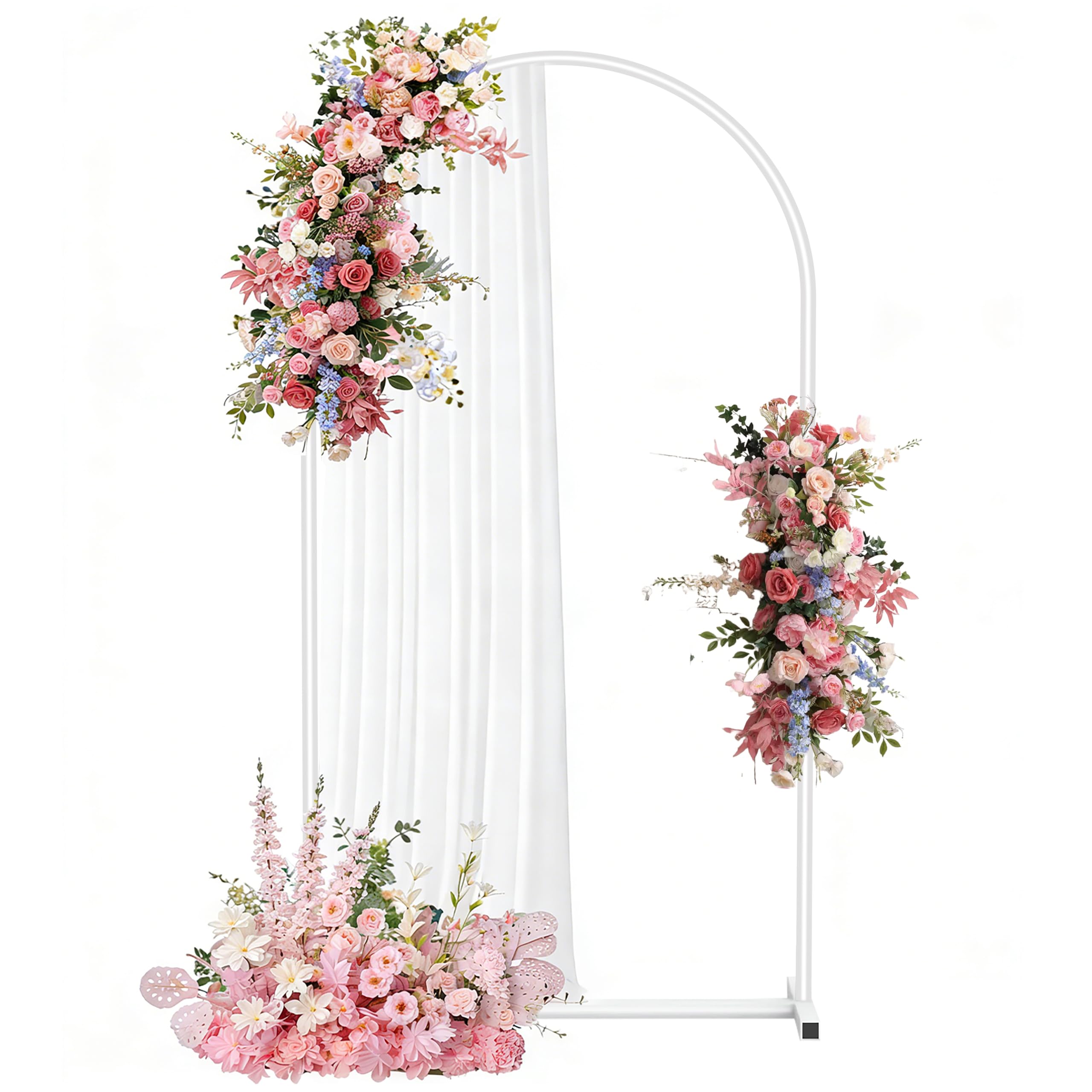 Photo 1 of VowParty 7.2FT Arch Backdrop Stand - White