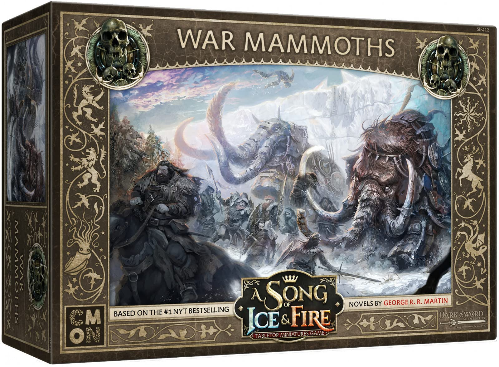 Amazon.com: A Song of Ice and Fire Tabletop Miniatures War Mammoths Unit  Box | Strategy Game for Teens and Adults | Ages 14+ | 2+ Players | Average  Playtime 45-60 Minutes | Made by CMON : Toys & Games