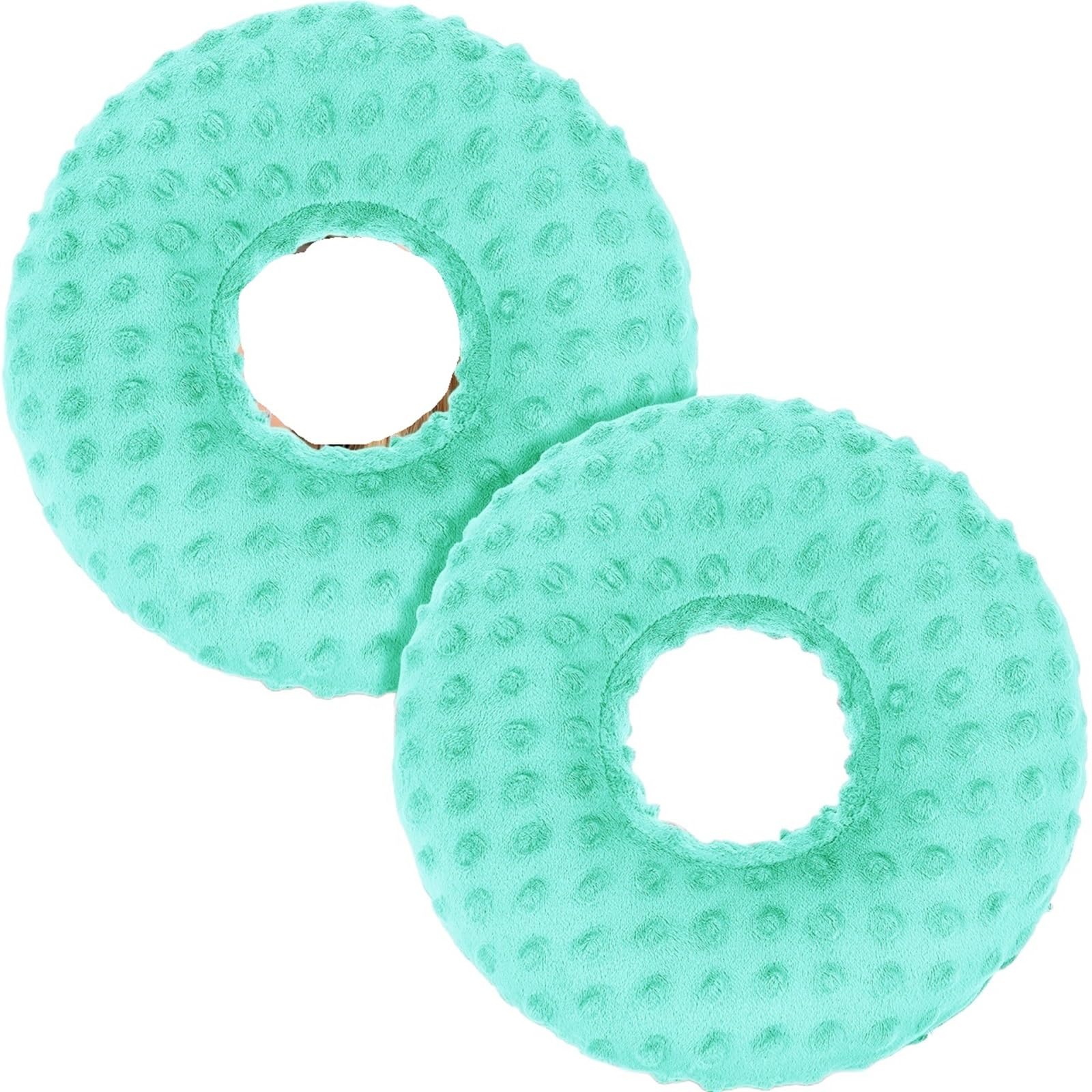 FonHNDG Piercing Pillow Hollow Cushion Lumbar Support Ear Hole Repair Donut Protection Pillow Side Sleeping(Orange)
