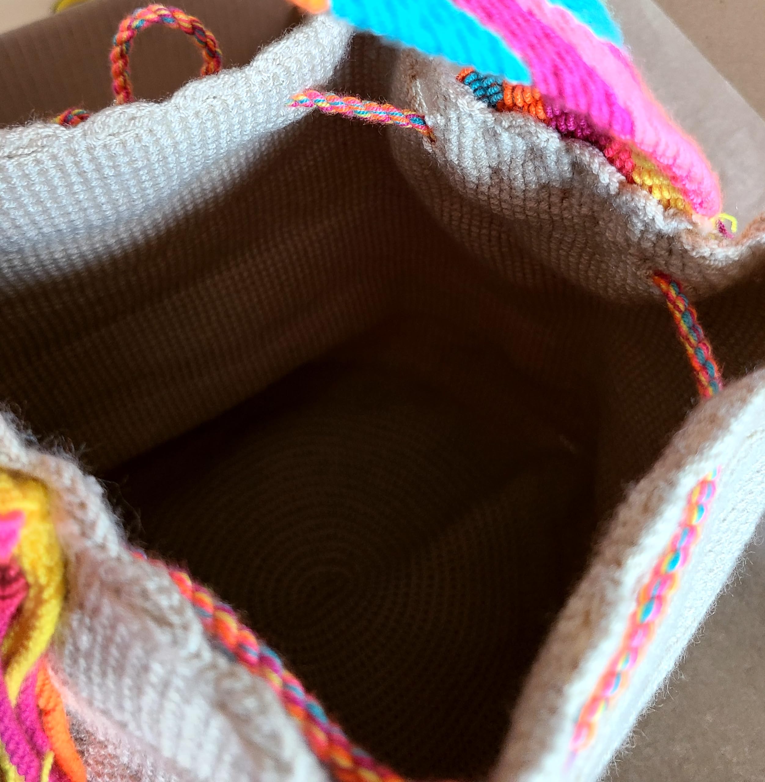 TERRA FUSION Wayuu Bag | Bolsa de cubo | Hermoso verano, Colores ácidos
