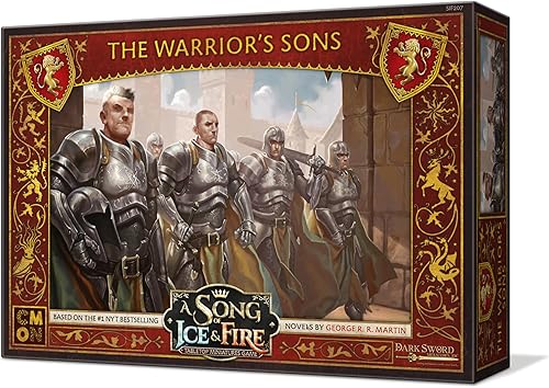 Miniatura 2 de CMON Juego de miniaturas de mesa de Canción de Hielo y Fuego The Warrior's Sons Unit Box – Fieles Guardianes de la Fe Militant! Juego de estrategia,