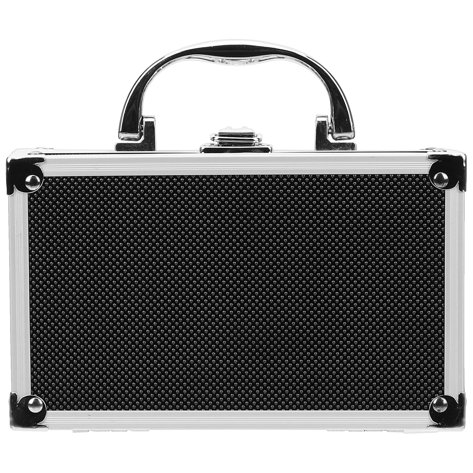 Eringogo Aluminum Attache Case 7inch Lock Metal Briefcase With