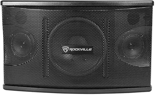 Miniatura 2 de (2) Rockville KPS80 altavoces vocales de karaoke de 8 pulgadas + mezclador amplificador Bluetooth + (2) micrófonos + Rockville R14GSBR100 rojonegro