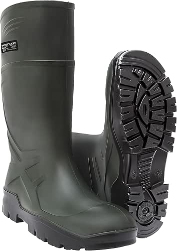 Portwest Bota Wellington Pu, No De Seguridad O4 Ci Fo,