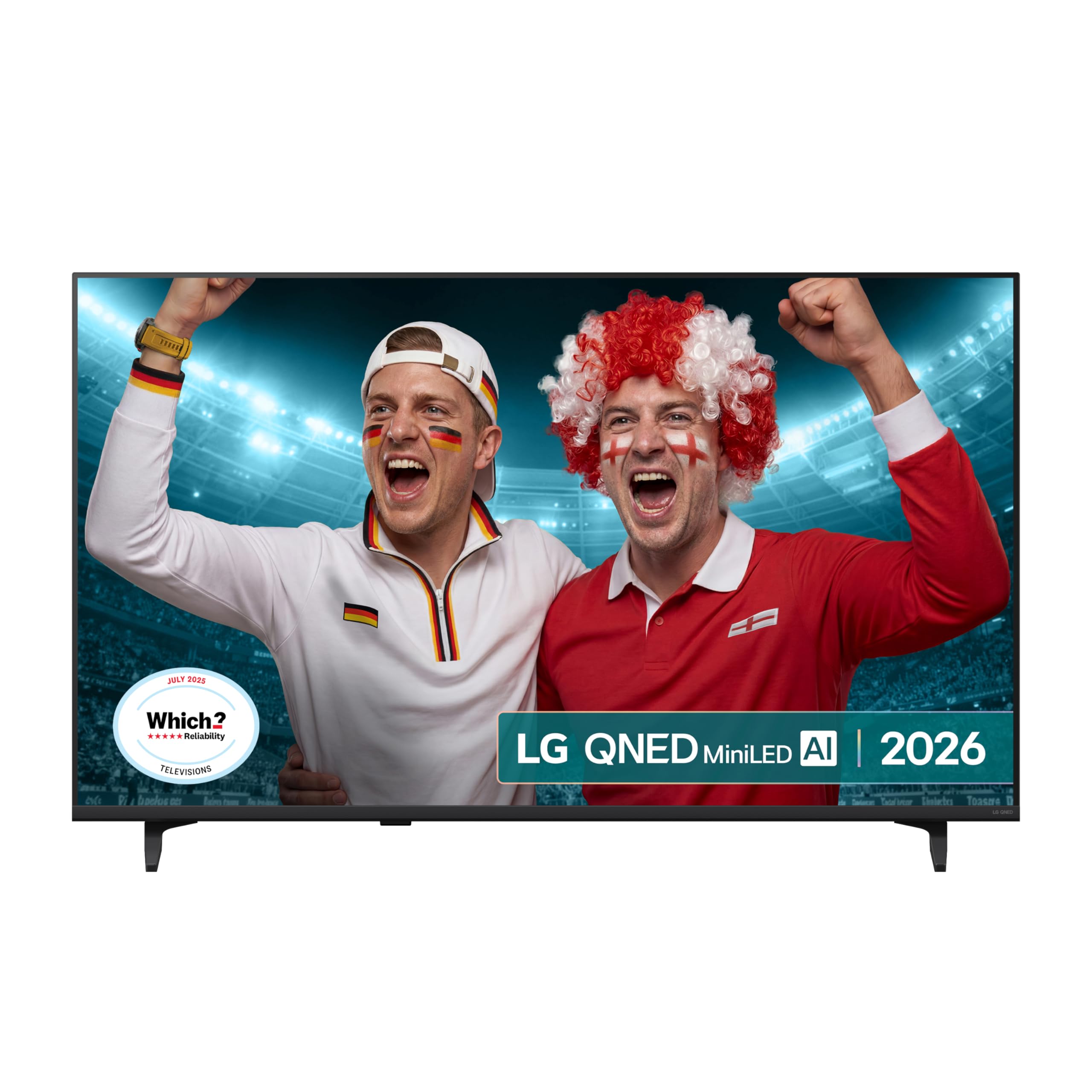 LG QNED MiniLED AI QNED7E 50 inch 4K Smart TV - 50QNED7EB3C (α7 AI Processor 4K Gen9, 60Hz, HDR10, FILMMAKER MODE™, Google Cast, Apple AirPlay 2) [Model year 2026]