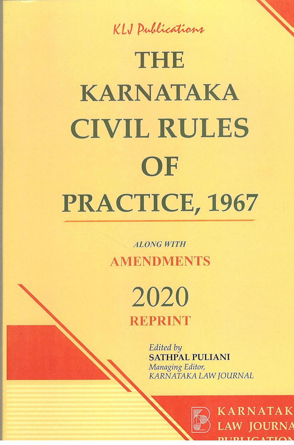 THE KARNATAKA CIVIL RULES OF PRACTICE , 1967 (ENGLISH) sathpal