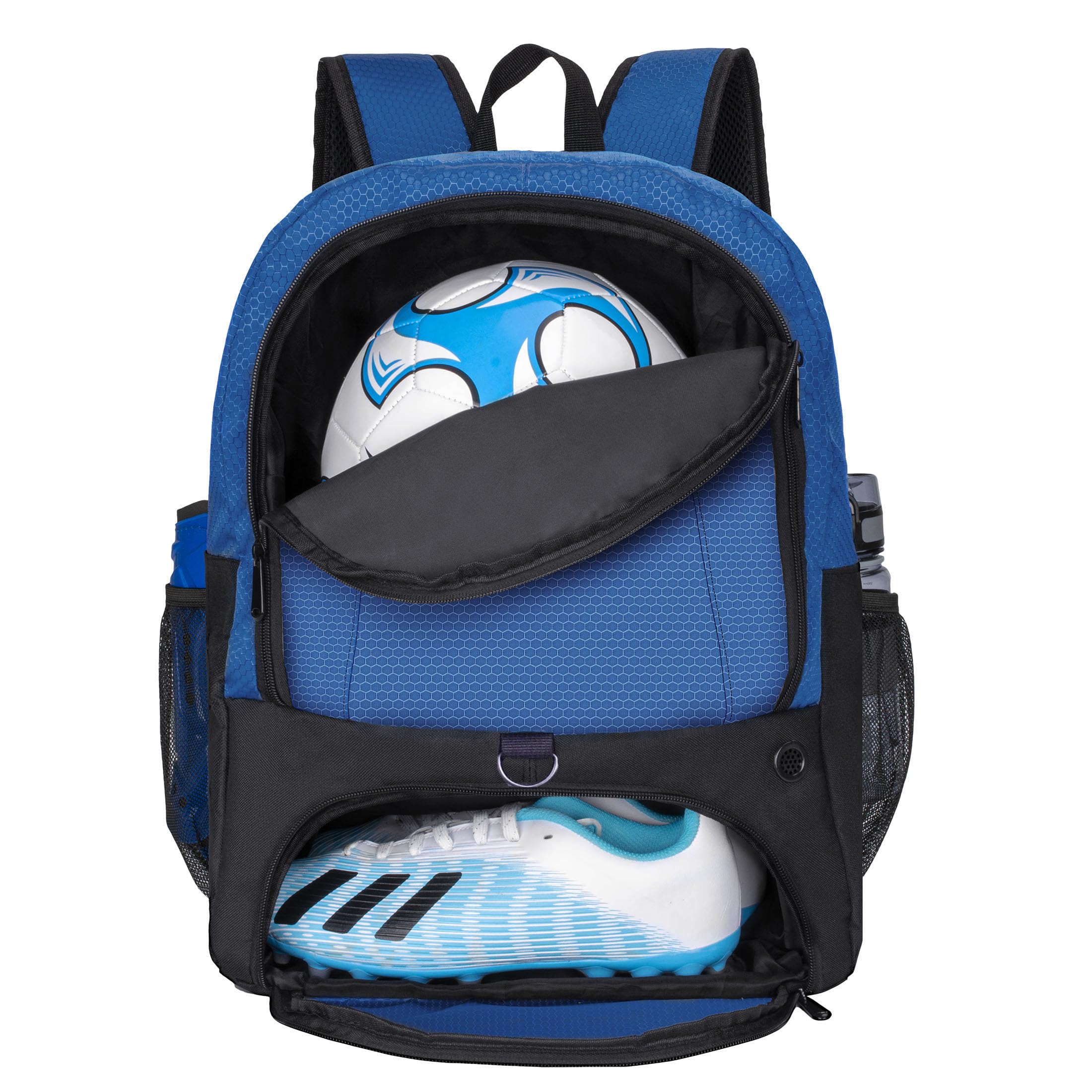 Soccer Ball Bag-Backpack for Basketball,Volleyball with Cleat Shoes and Ball Compartment Laptop Sleeve for Travel,School Team