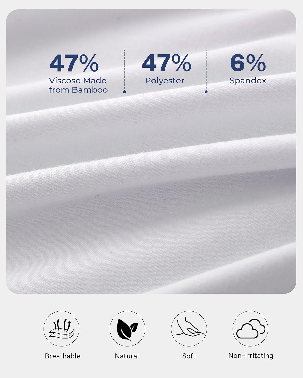 BAMBOO COOL Women's T Shirts Classic Short Sleeve Fit Tops for Women Casual Fitted Tees - Image 4