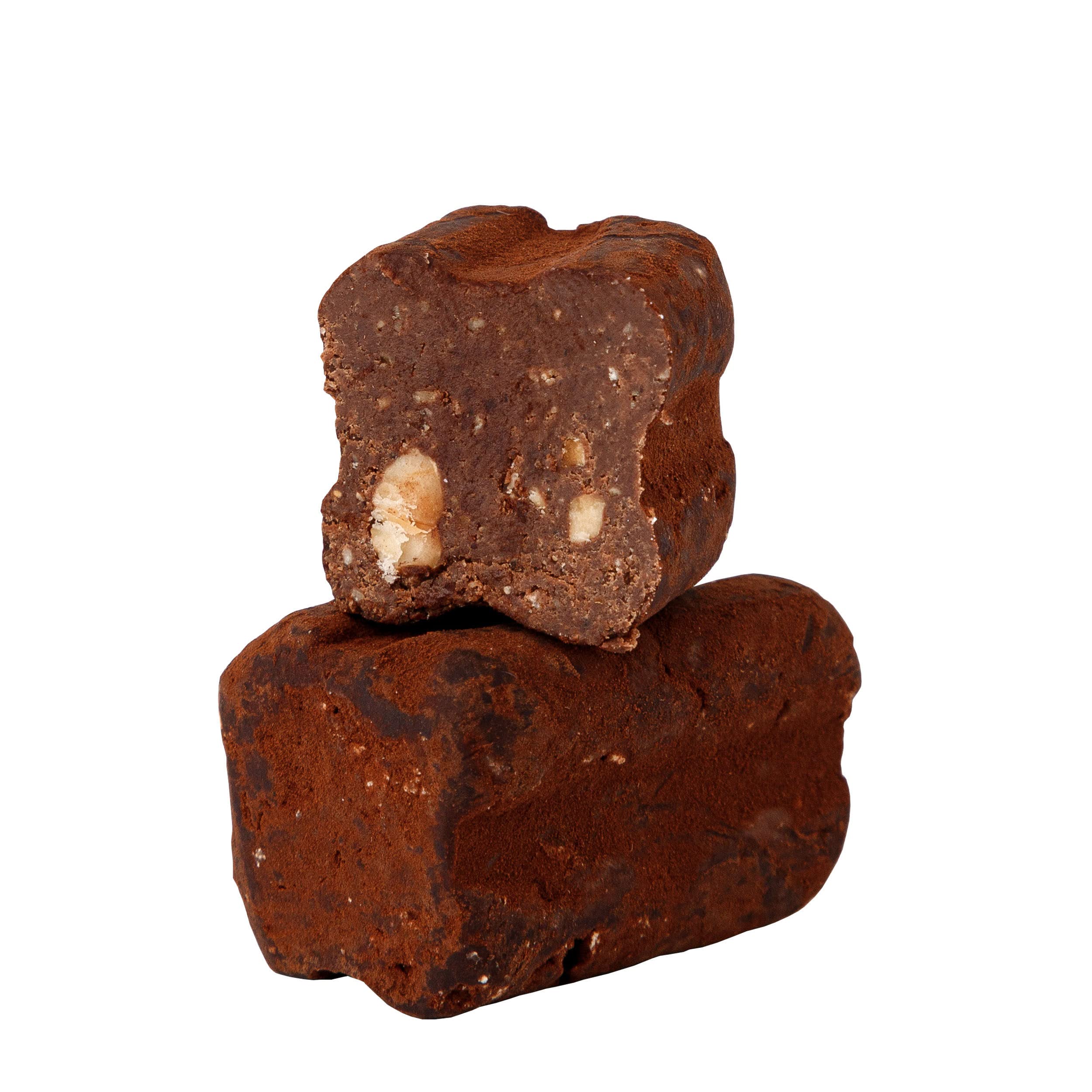 GUSTONE. Tartufi Dolci Zenzero e Cannella Antica Torroneria Piemontese 1kg | Trüffel-Praline Zartbitterschokolade Ingwer Zimt, Schokoladentrüffel, über 135 Jahre Erfahrung, glutenfrei