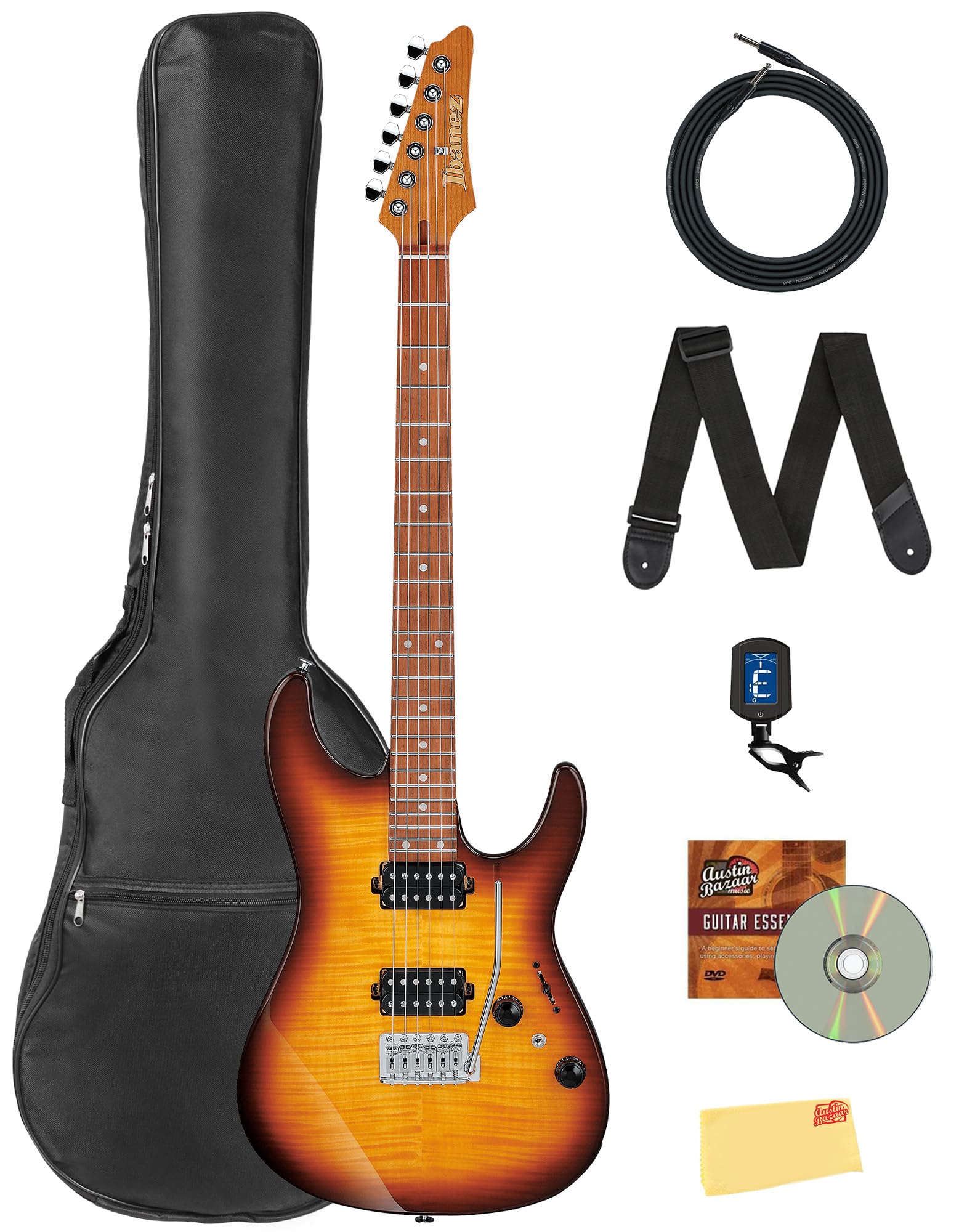 Amazon.com: Ibanez AZ24S1F AZ Standard Electric Guitar - Violin