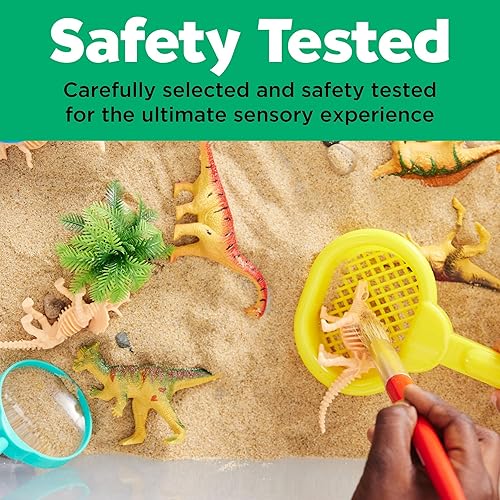 Miniatura 8 de Creativity for Kids Contenedor sensorial Excavación de dinosaurios, juguetes sensoriales para niños pequeños, relleno de contenedores sensoriales y