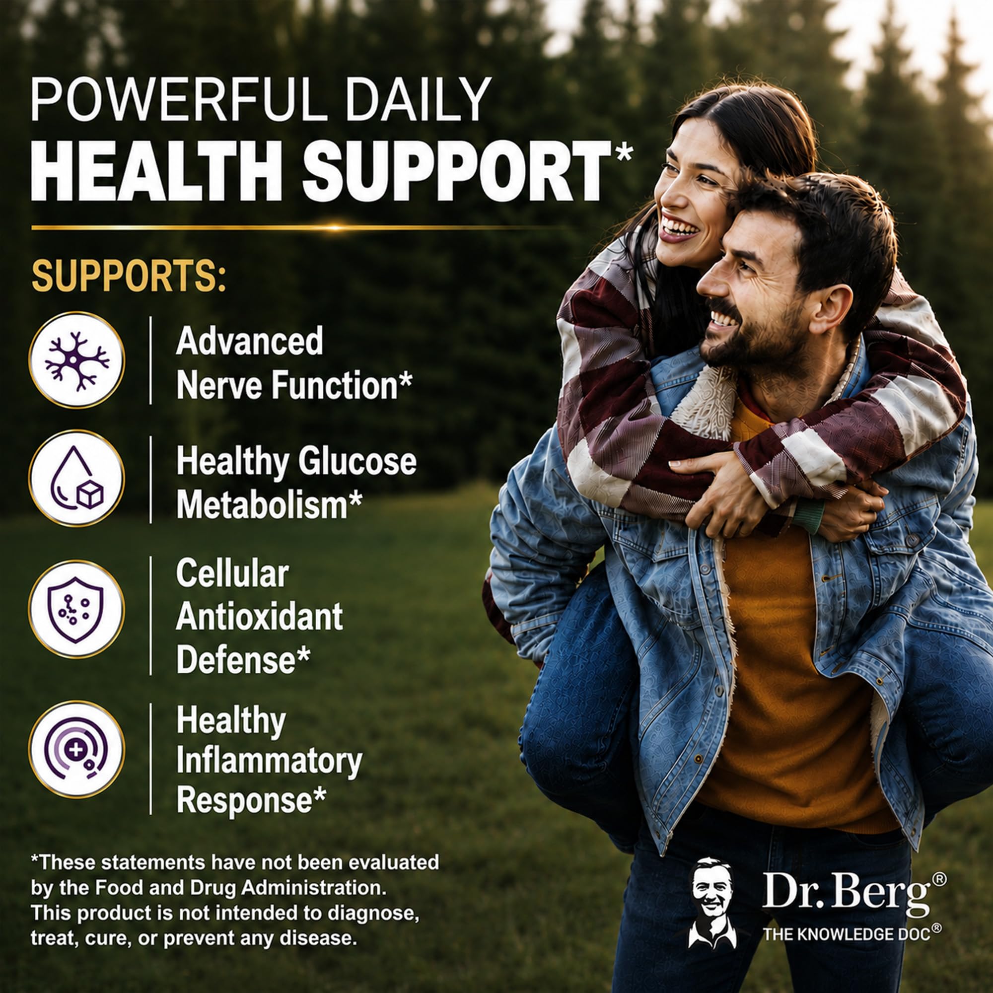 Dr. Berg Vitamin B1 Benfotiamine 300mg | 8-in-1 Nerve Support | 90 Capsules — Amazon image 4