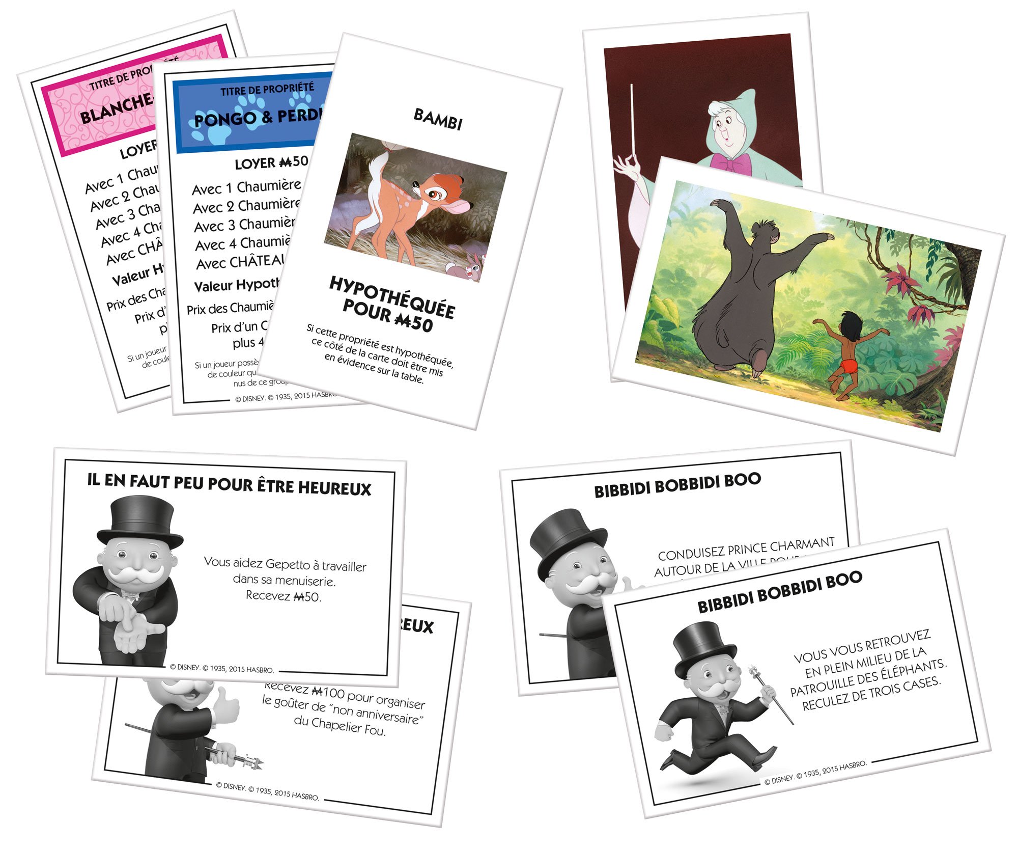 Disney Classic Board Game Monopoly *French Version* Winning Moves