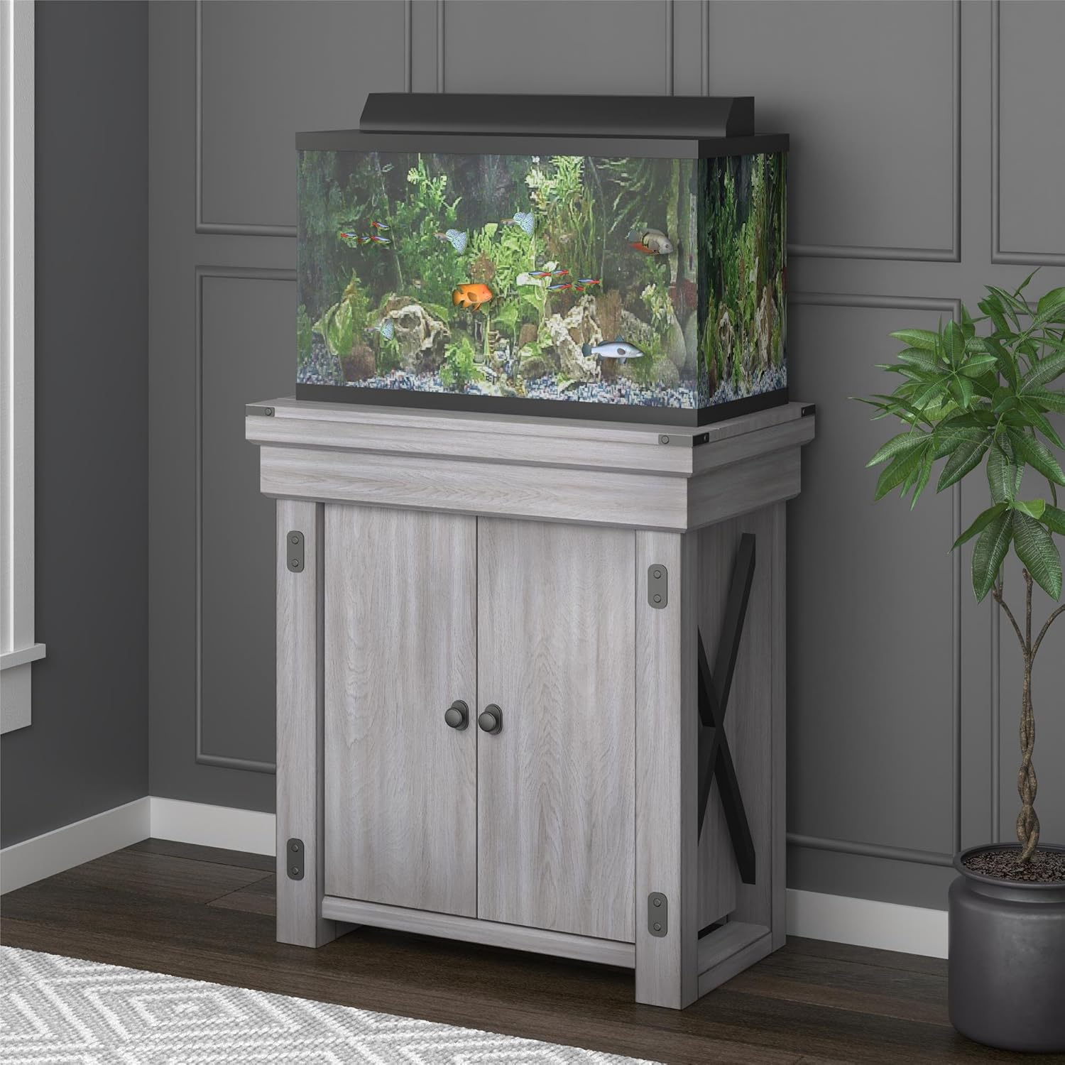 ameriwood aquarium stand
