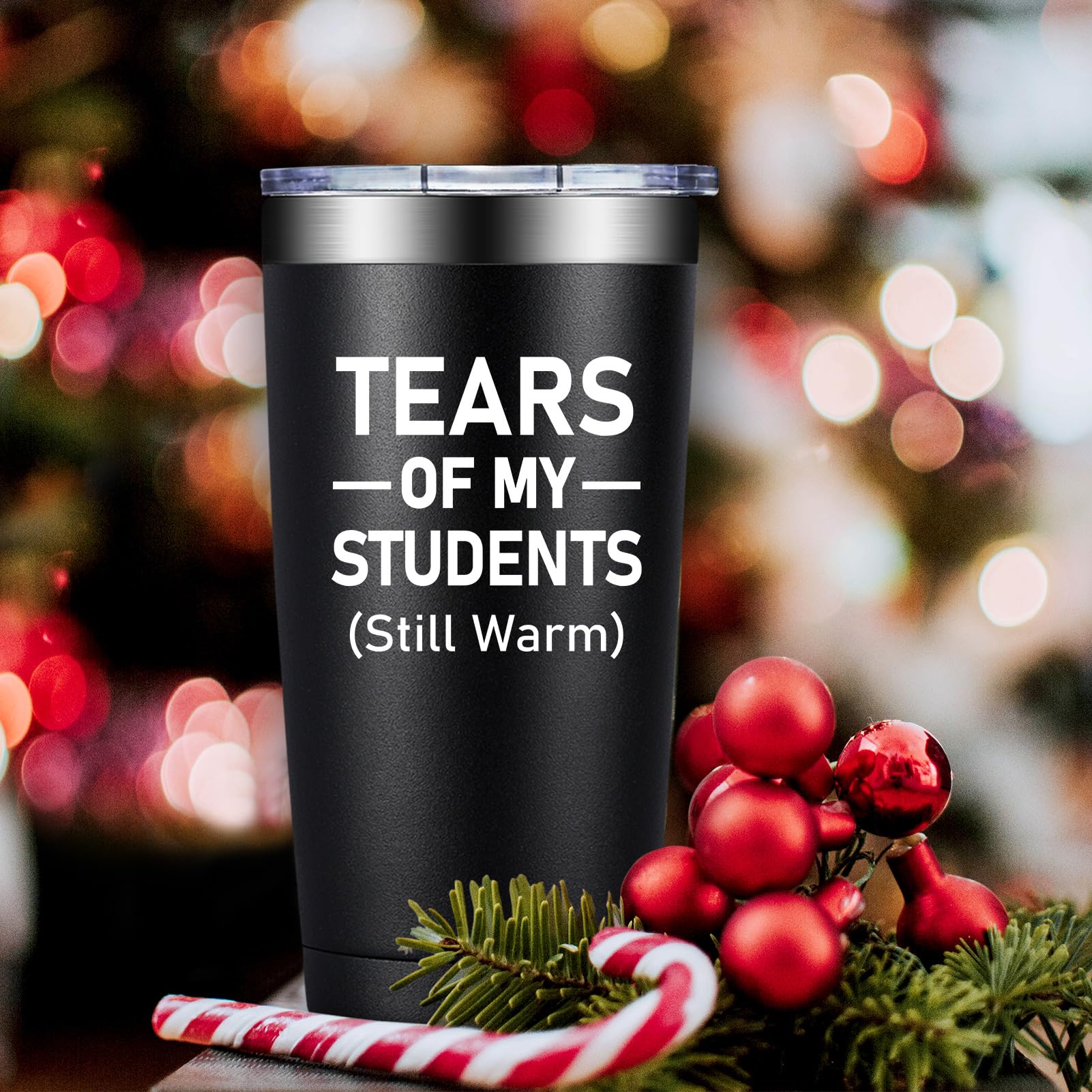 Regalos de agradecimiento para profesores, lágrimas de estudiantes, regalos para maestros para hombres, Navidad, San Valentín, regalos de jubilación para estudiantes de forma de profesor, vaso