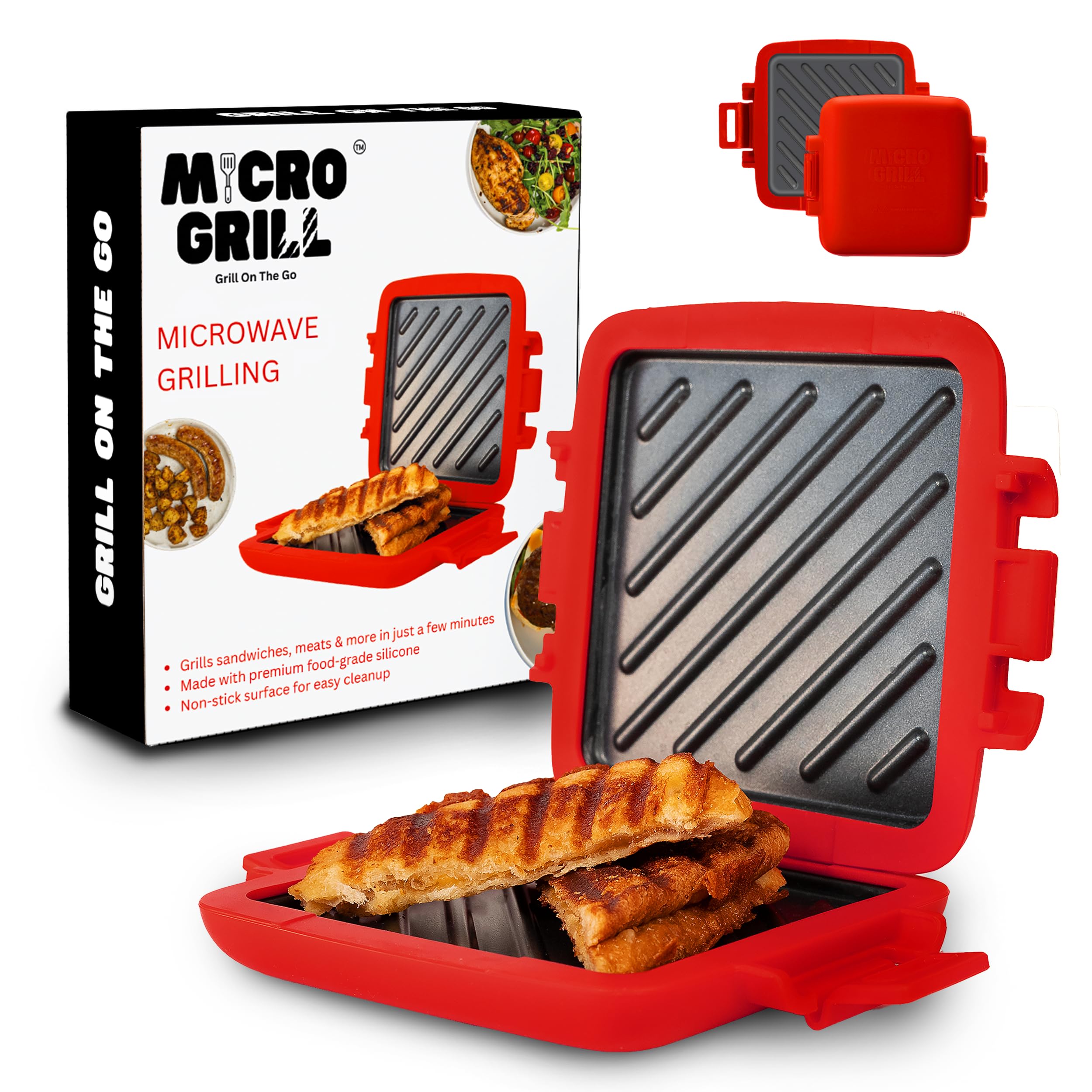 Classic&trade; Toastie Maker, Microwave Grill