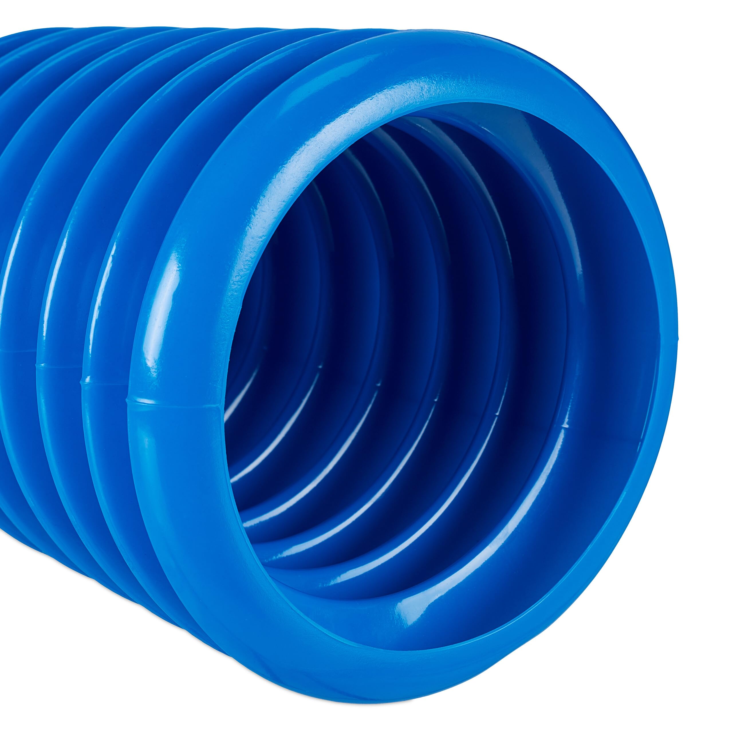 Relaxdays Déboucheur à Ventouse, HxD : env. 49x15,5 cm, débouche évier, Baignoire, Douche, Pression, en Plastique, Bleu