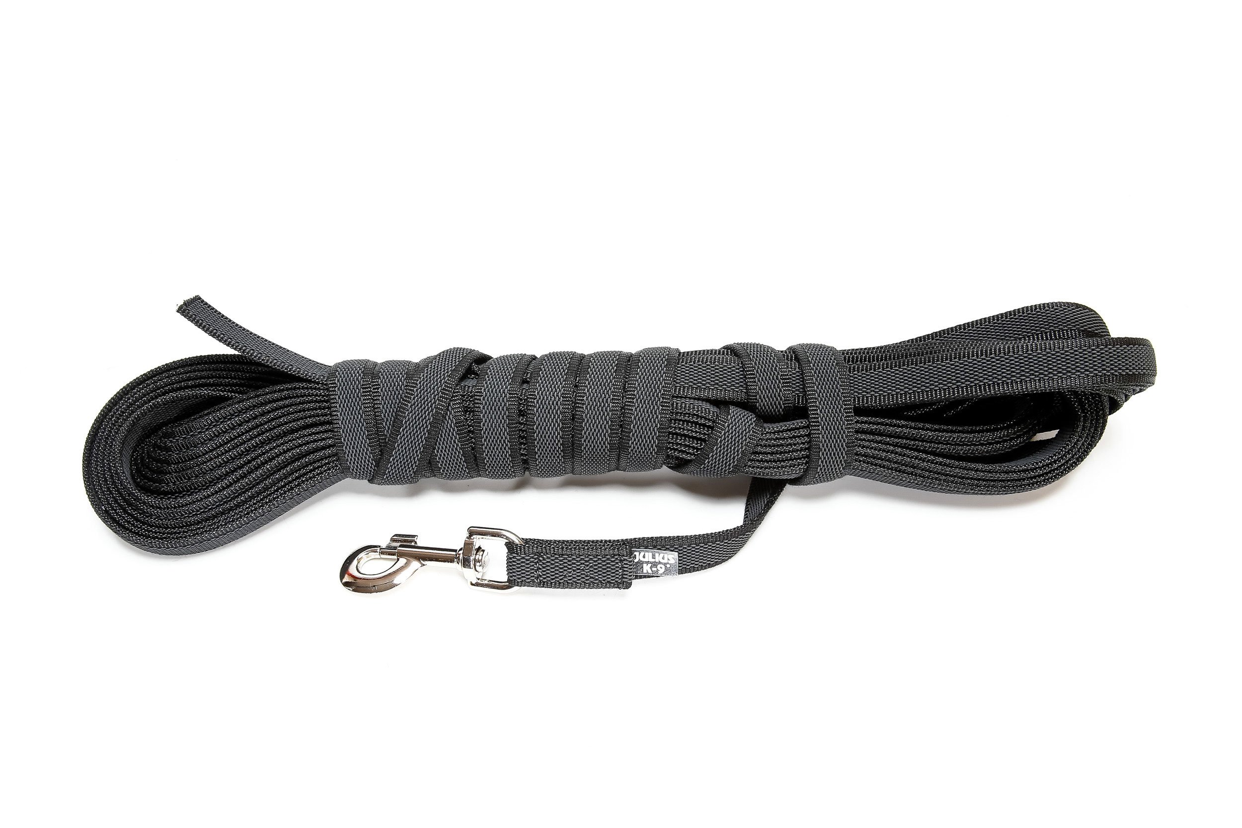 Color & Gray Super-Grip Leash without Handle, 14 mm x 2 m, Black-Gray — view 118