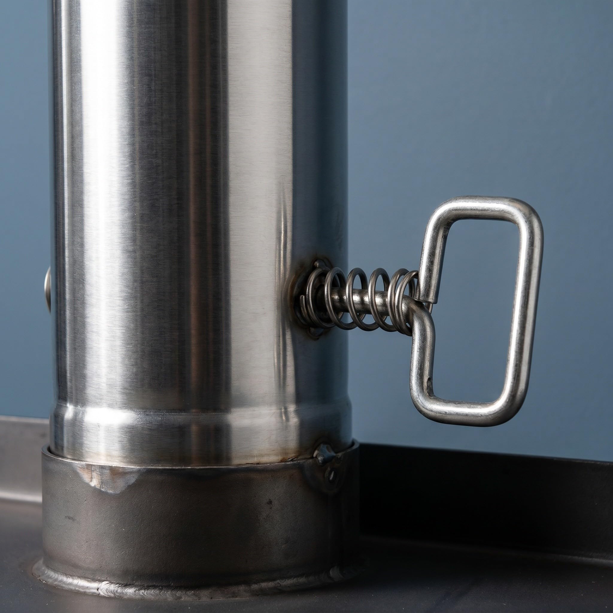 Artibetter 2 Pezzi Tubo per Stufa a Pellet: Tubo Canna fumaria per Stufa da Campeggio con serranda, di Ventilazione in Acciaio Inossidabile per cappe aspiranti e Accessori per caminetti da Esterno.