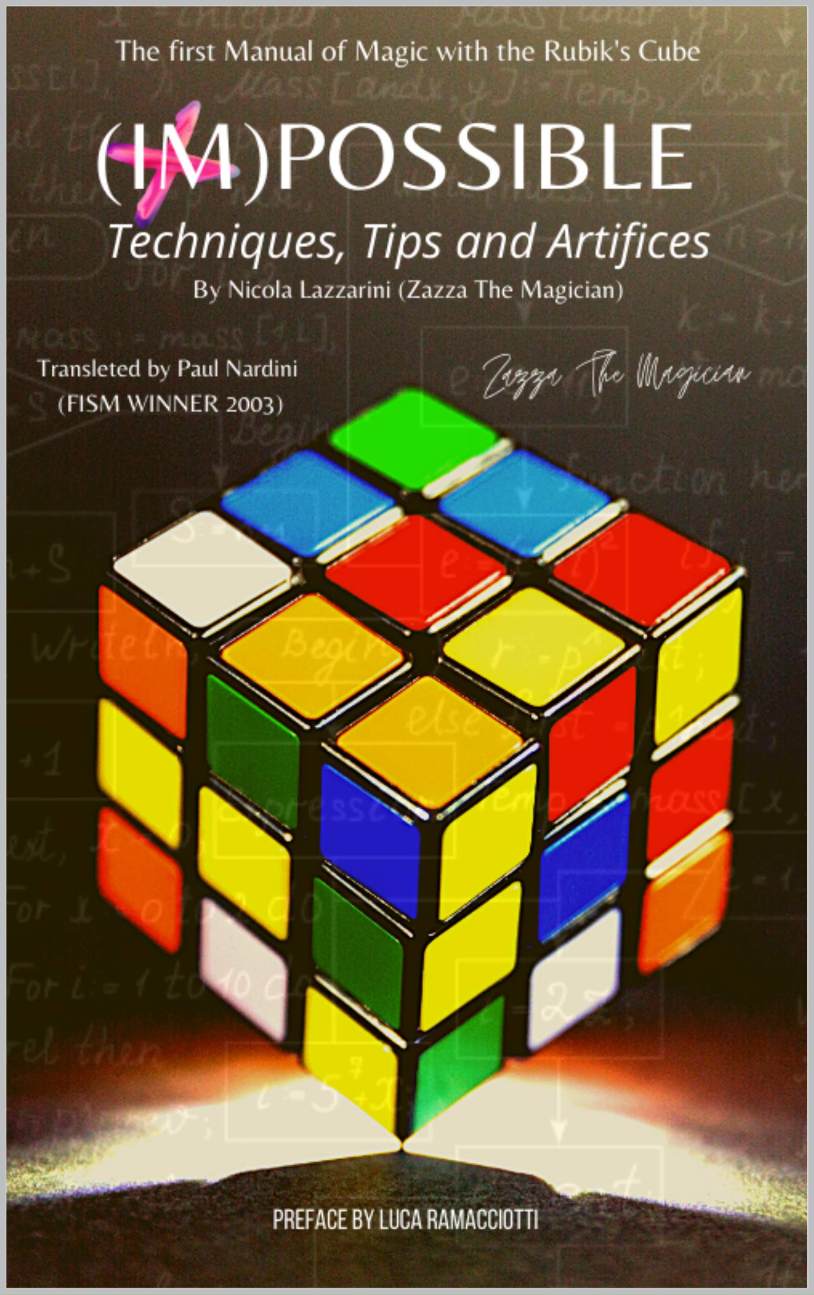 Livre de magie Rubik's Cube guide Impossible prestidigitation anglais