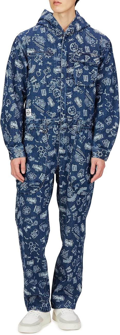 [チャムス] アウター Beaver Hooded Jump Suit メンズ チャムス] アウター Beaver Hooded Jump Suit メンズ Green XL
