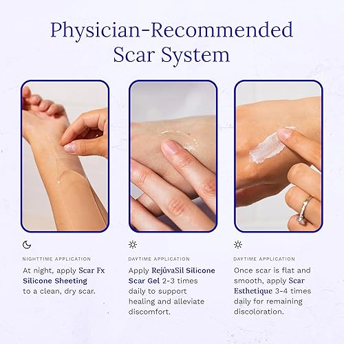 Miniatura 7 de Rejuvaskin RejuvaSil Gel de cicatrices de silicona  Mejora discretamente la apariencia de tus cicatrices  Recomendado por médicos  05fl oz