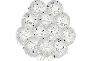 PANTIDE Memorial Balloons Set for Remembrance Funeral Celebration of Life