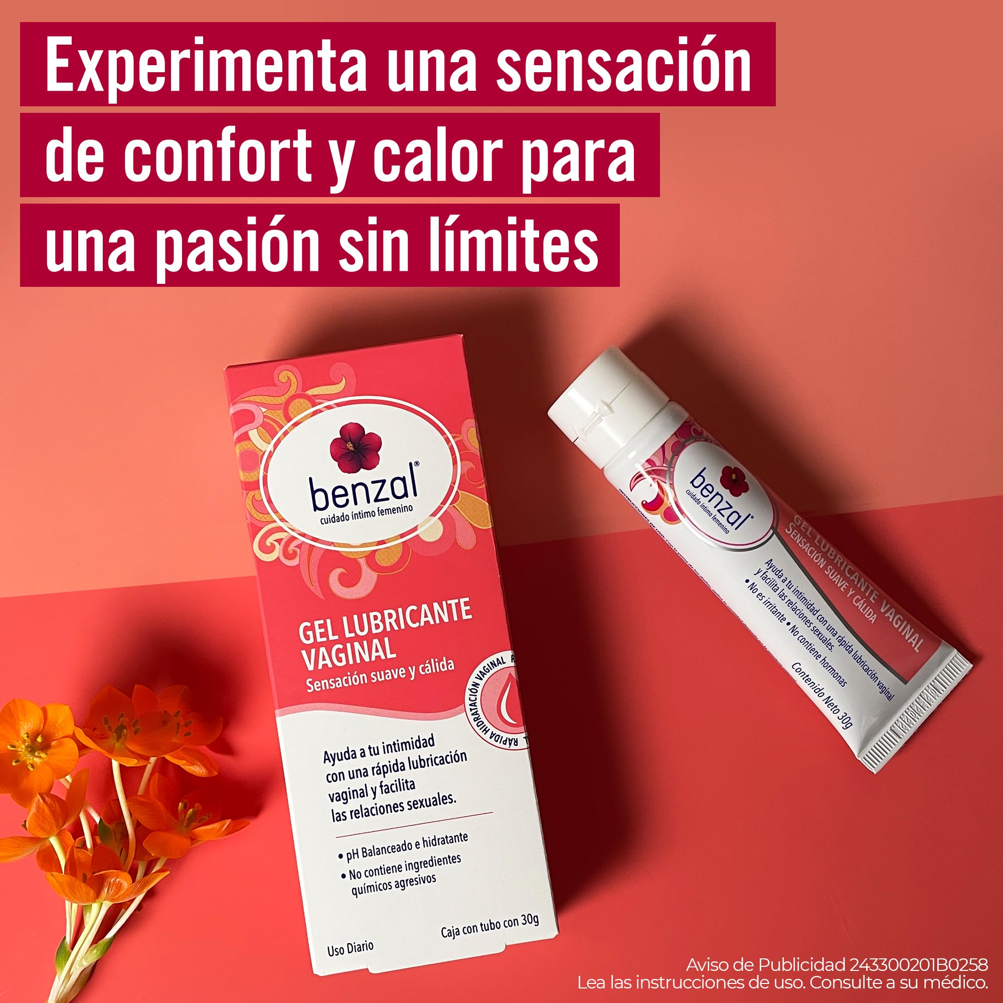 Benzal Gel ntimo Vaginal, Sensacin Suave y Clida, Lubricante a Base de  Agua Enriquecido con Vitamina y Aloe, 30g : Amazon.com.mx: Salud y Cuidado  Personal
