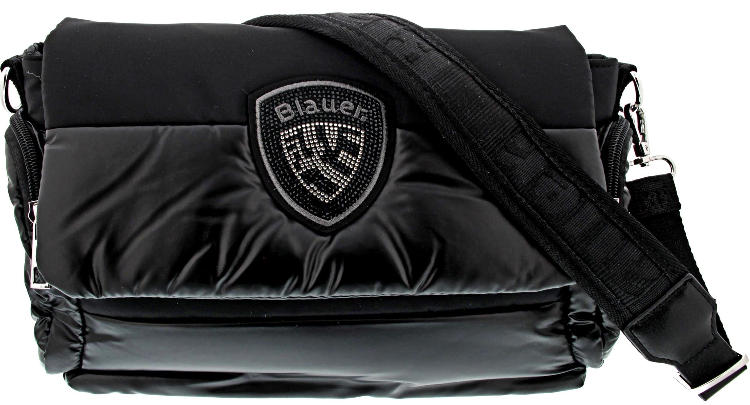 Blauer USA F5JENNA02 Black Tracollina per Donna in sintetico trapuntato (Taglia Unica)