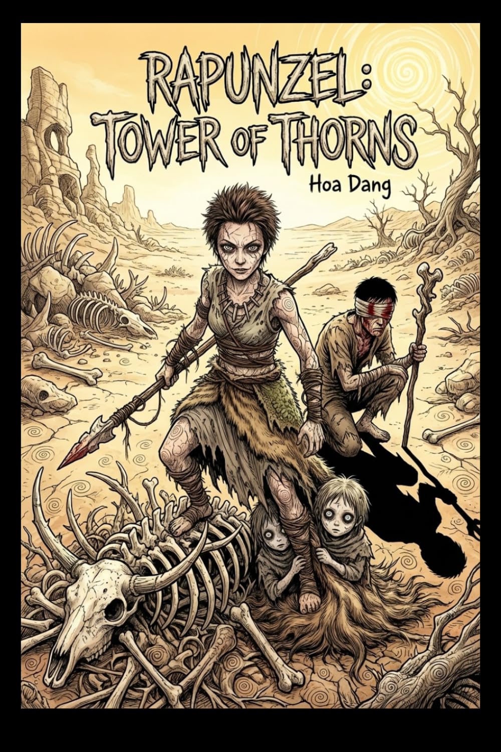 Rapunzel: Tower of Thorns: A Dark Horror Graphic Novel (Grimm Noir)