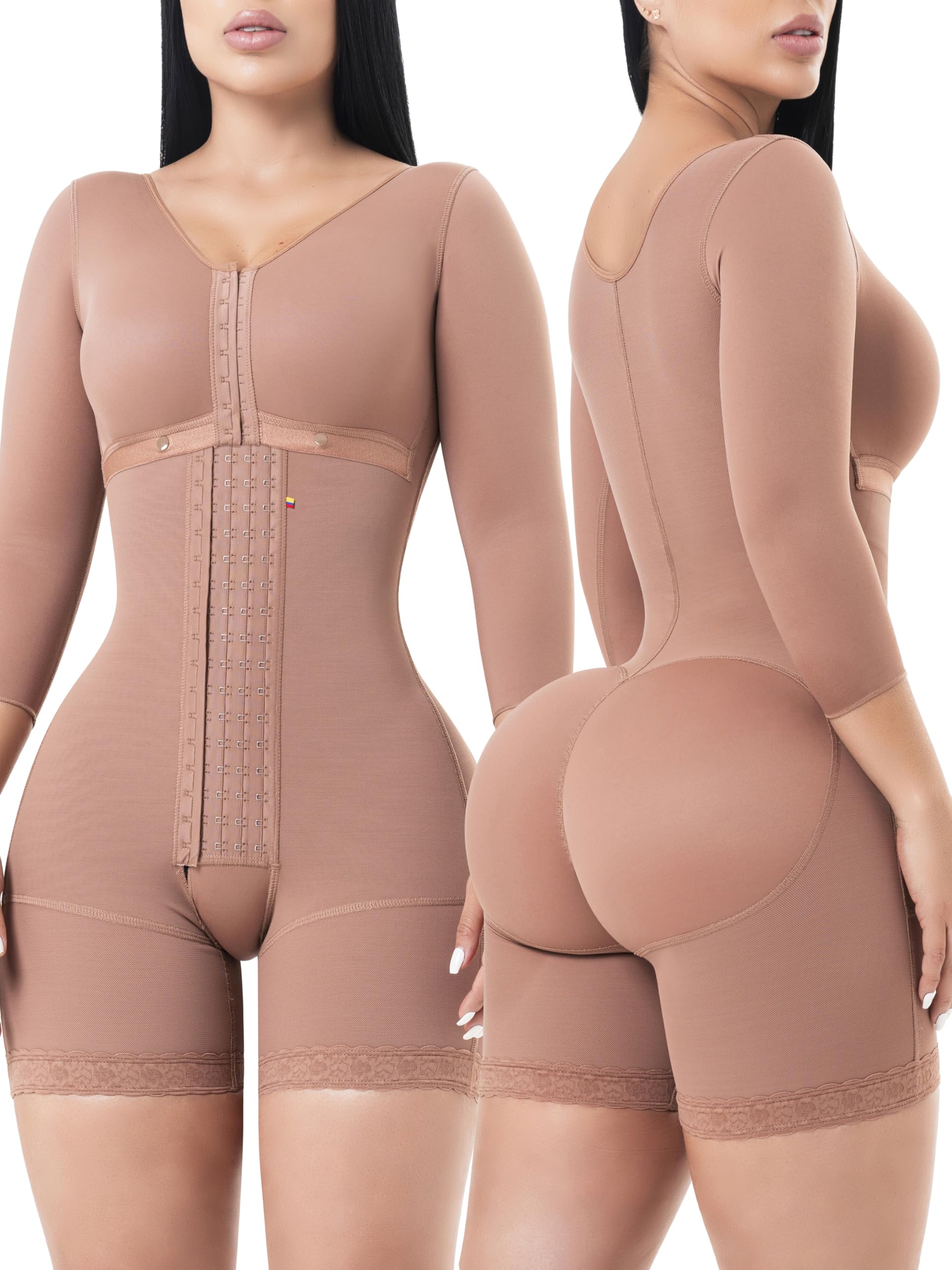 Tummy Tuck Post Surgery Compression Garment Stage 2 BBL Faja Shapewear for Women Tummy Control Fajas Colombianas