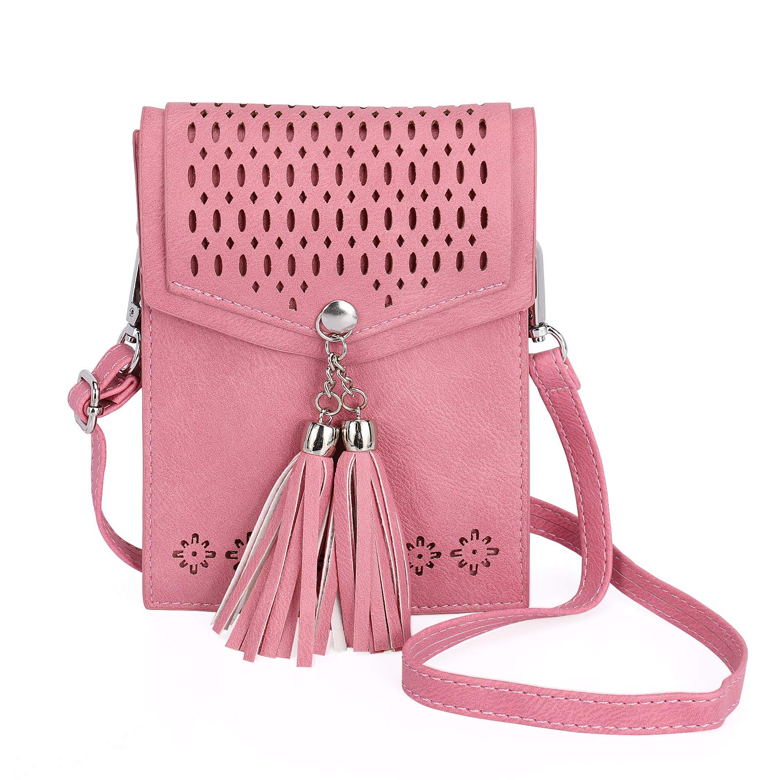 seOSTO Small Crossbody Bags For Women,Tassel Wallet Purse,Gifts For Teenage Girls