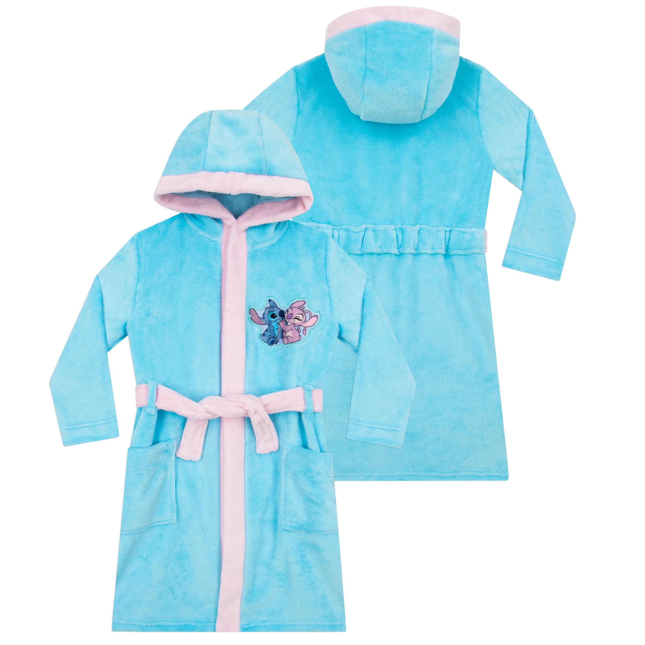 Disney Bata Stitch Niña E Pijamas | Pijama Stitch Niña E Batas De Casa | 5 E 13 Años