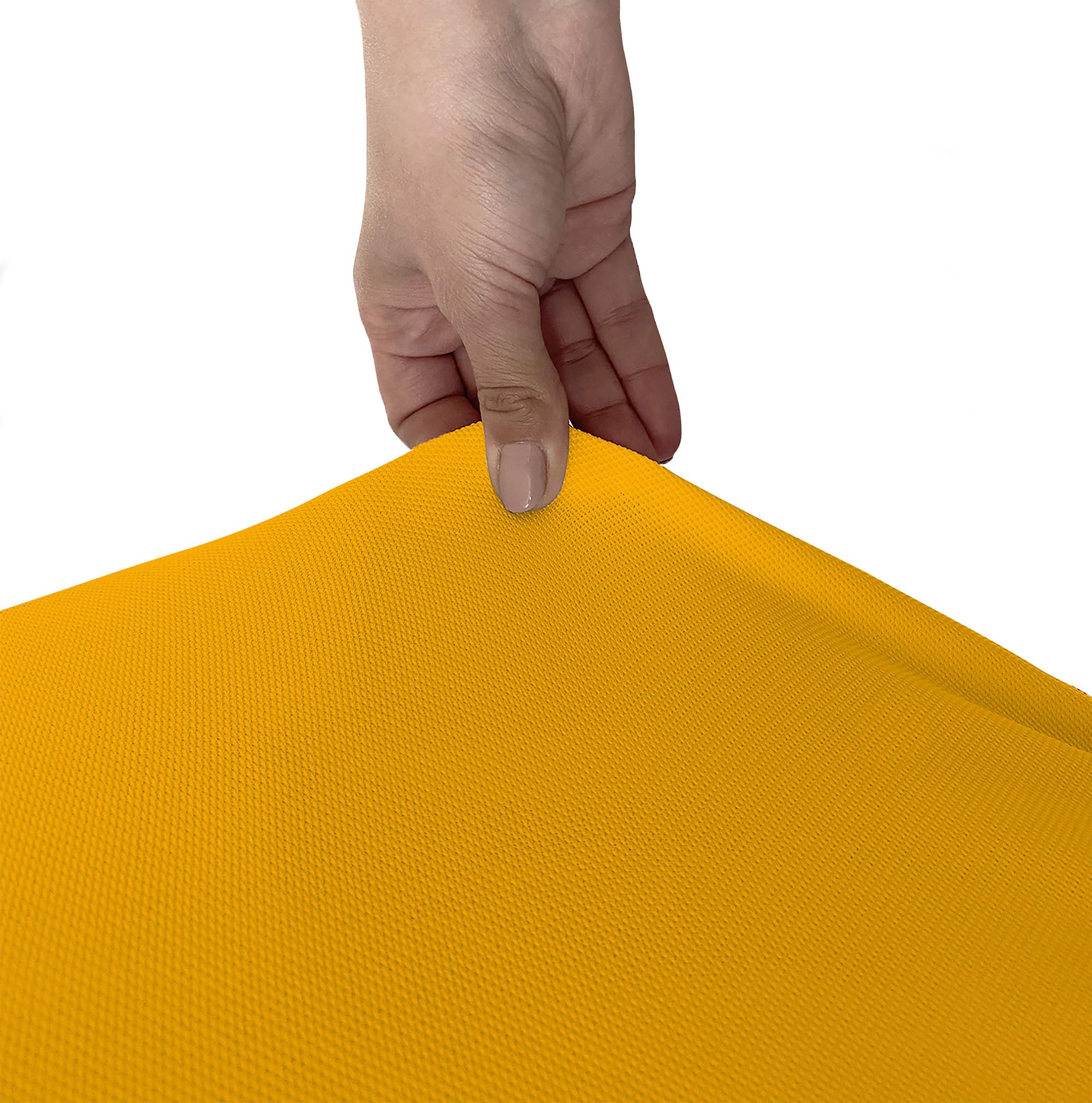 Italian Bed Linen Two-way Sofa Cover Most Beautiful Yellow 1 Seater - Image 3