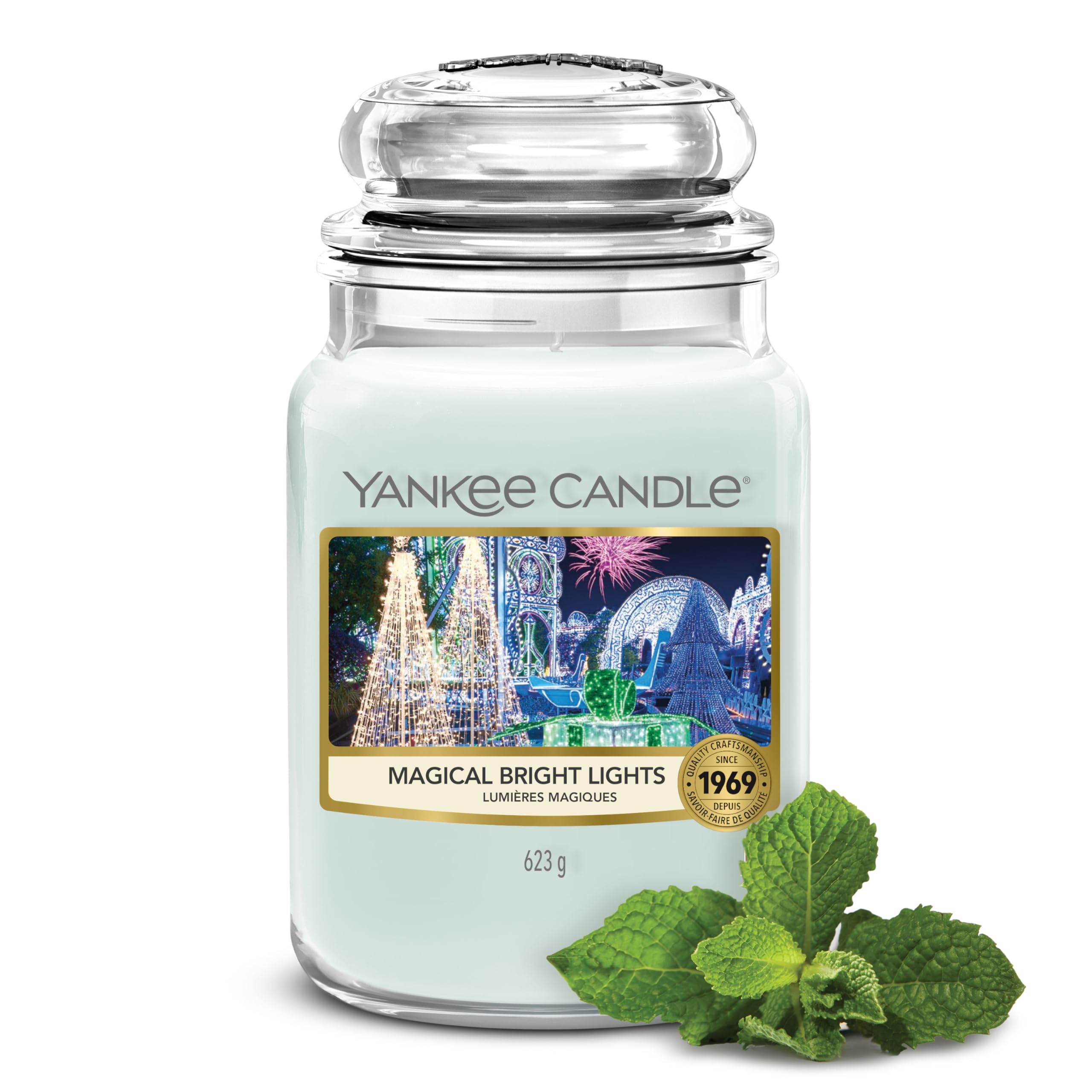Bougie parfumée Yankee Candle contre les odeurs ternes avec combustion 150h