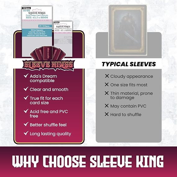Sleeve King's Ada's Dream Compatible Card Sleeve Bundle