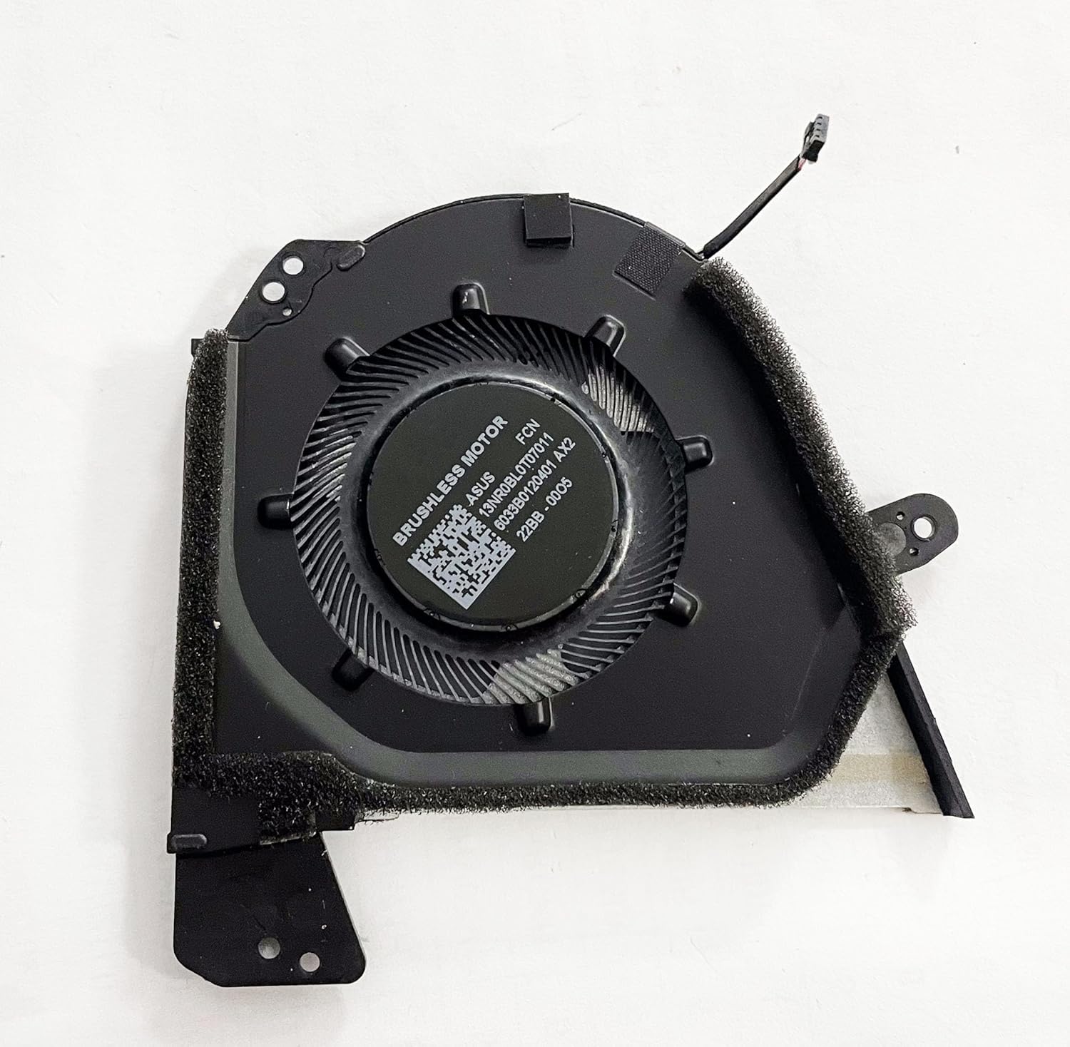 Fleshy Leaf Replacement CPU+GPU Cooling Fan for Asus Rog Zephyrus G16 (2023) GU603V GU603VU GU603VI GU603VV GU603ZI GU603ZU GU603ZV 13NR0BL0T07111 FQAX 13NR0BL0T06111 FQAY