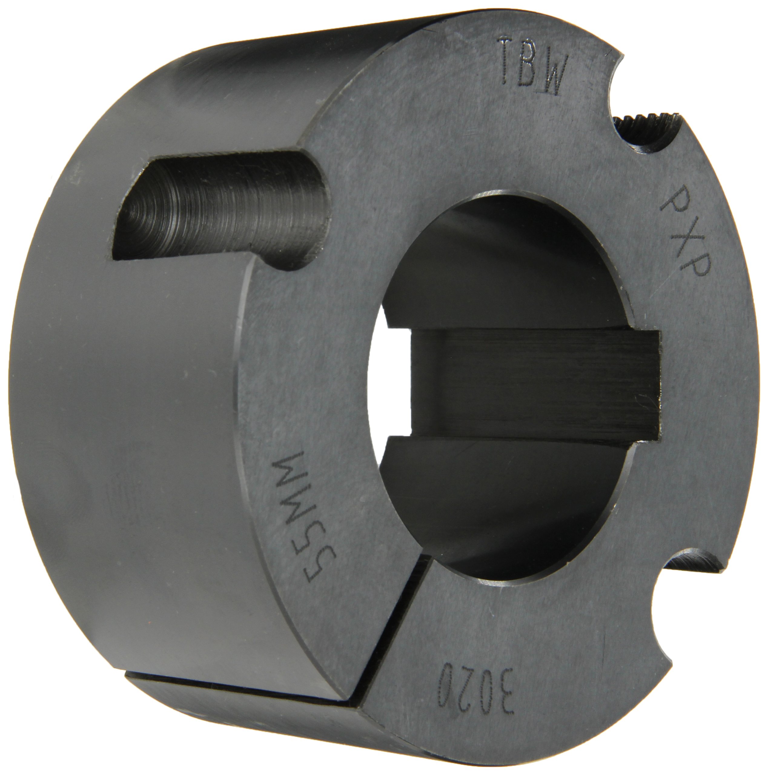 TB Woods 3020 TL302055MM Taper Lock Bushing, Cast Iron, 55 mm Bore, 1200 lbs/in Torque, Standard Design, Standard Keyway