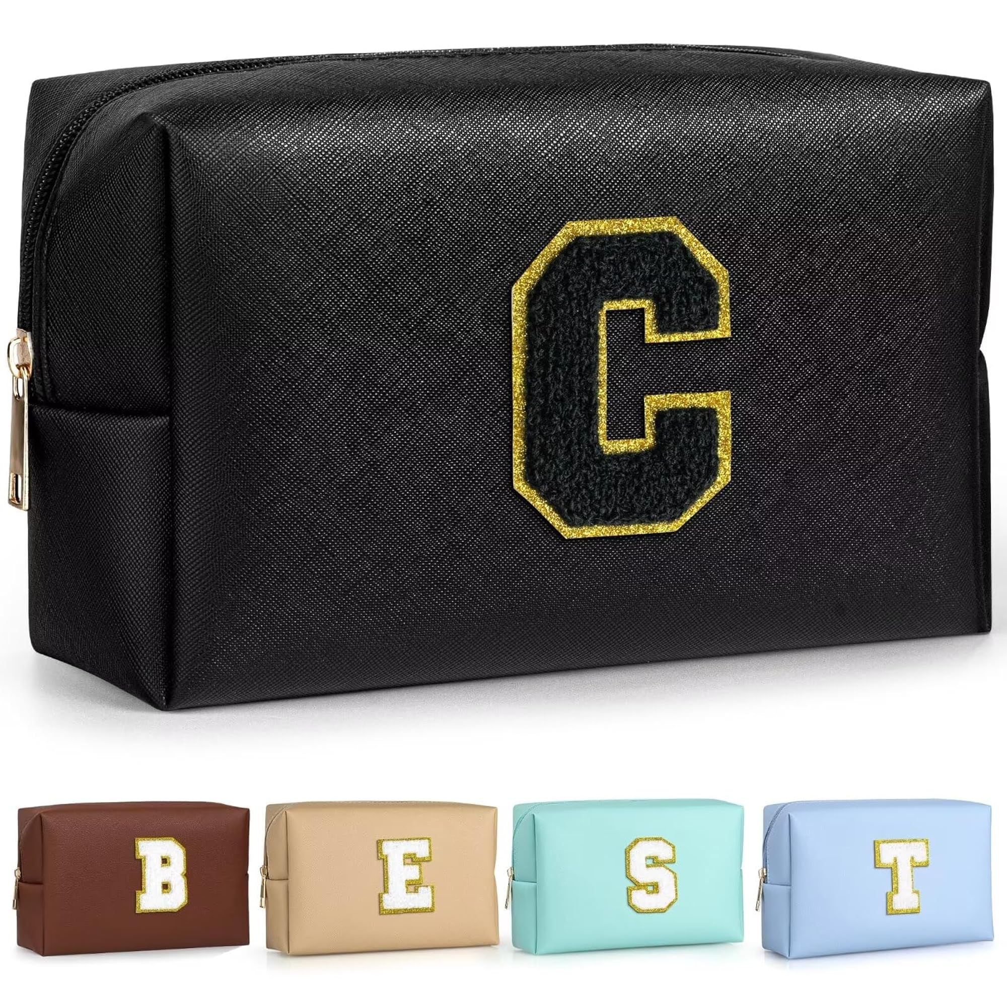 Personalized Women's Makeup Bag in Pink