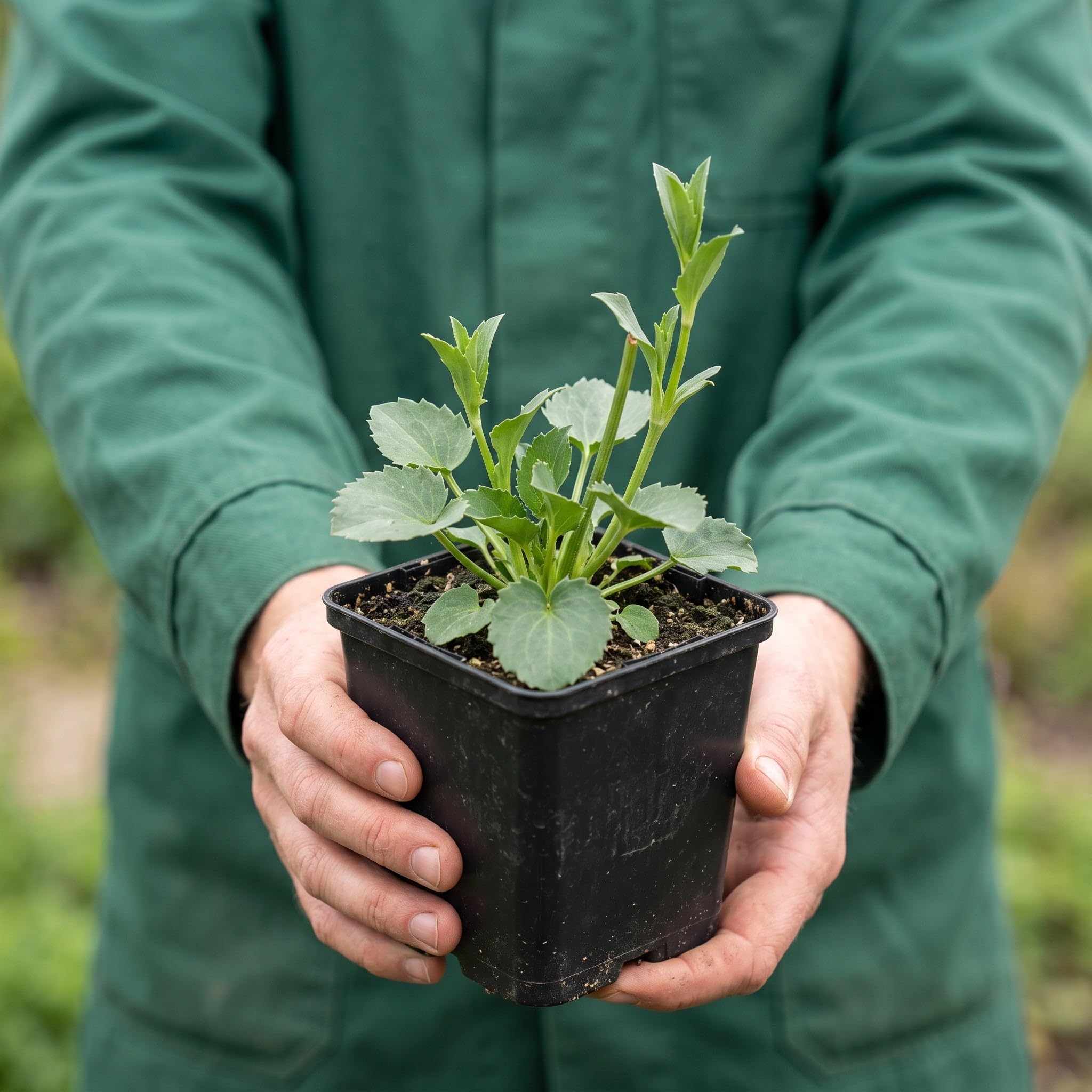 Stauden Gänge 10 x Eryngium planum Flachblatt-Mannstreu Edeldistel