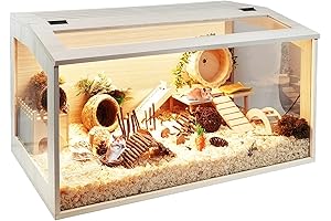 Elevate Your Hamster's Abode with the MeWoFun Hamster Cage