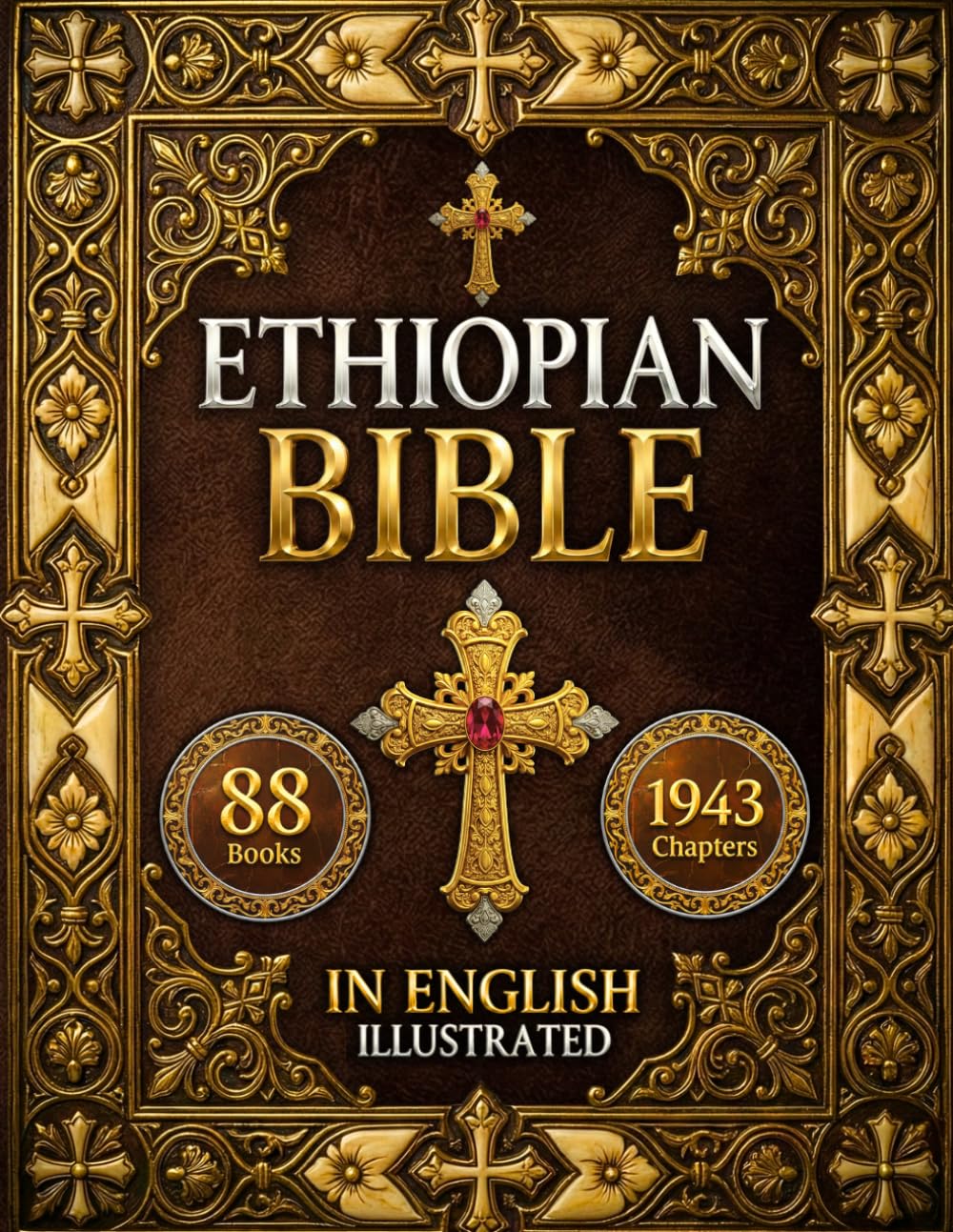 The Ethiopian Bible: The Full Restoration of The Ancient Ethiopian Canon | Includes Henok (1 Enoch), Mets’hafe Kufale (Jubilees), Meqabyan, Sinodos, Didascalia, and The Complete Tewahedo Scriptures