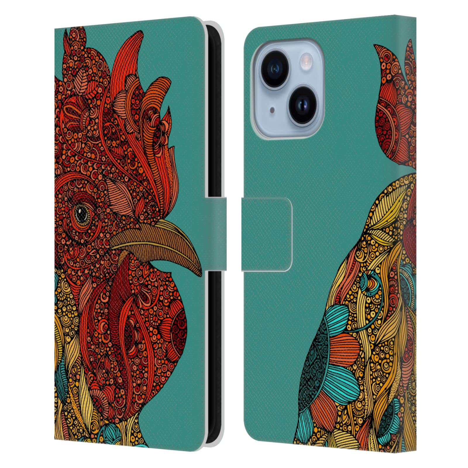 Étui portefeuille Valentina Coq pour iPhone 14 Plus Head Case Designs - 7