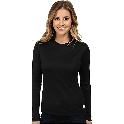 Hot Chillys Crewneck Peachskins black