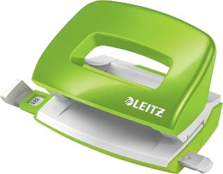 Leitz NeXXt Wow - Perforadora de agujeros (10 hojas), color verde