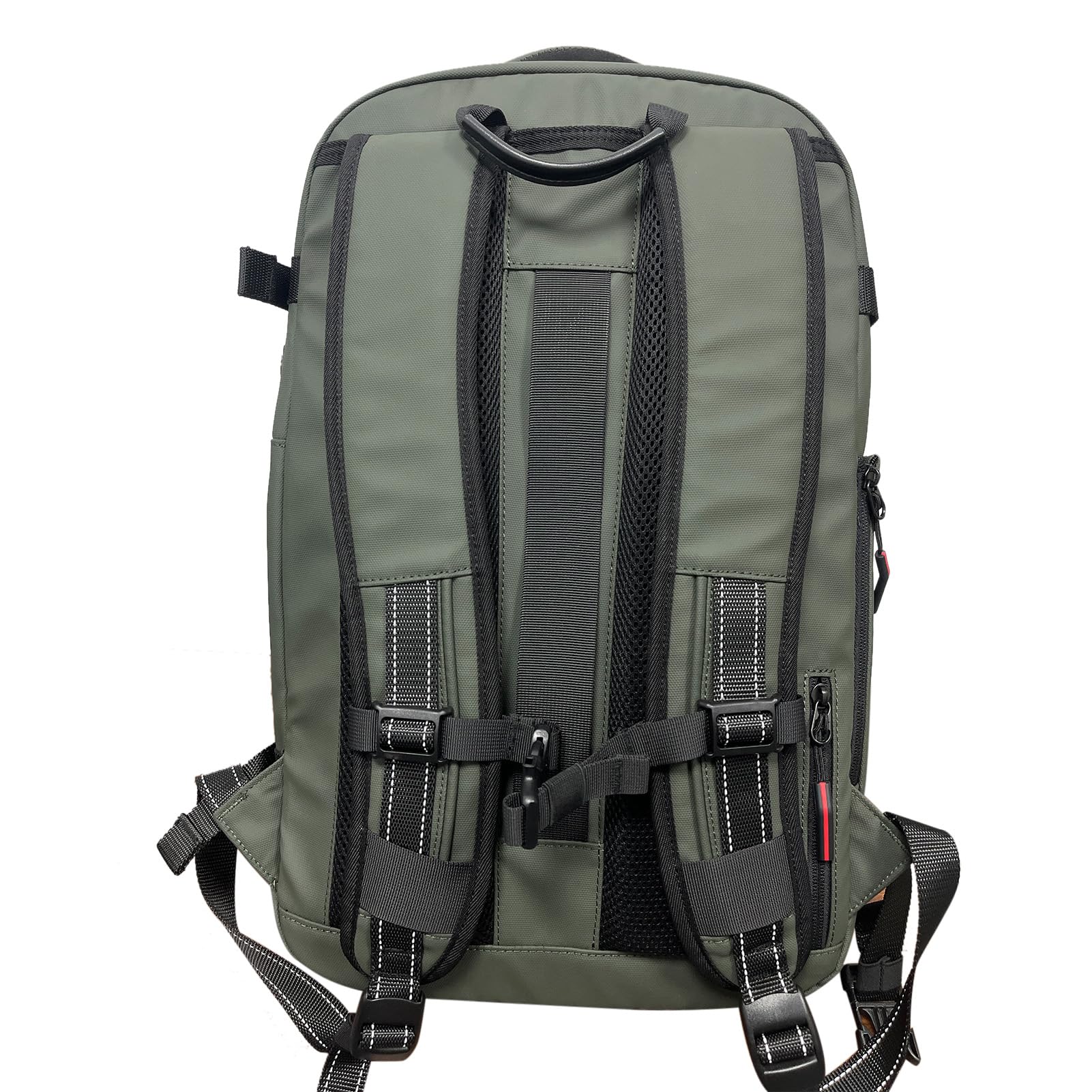 Vacuüm Rugzak - Waterdichte 60L uitbreidbare rug zak met vacuümpomp, 19 Inch Rugzak met TSA slot, Anti diefstal Vacpackrugzak voor Reizen & Zaken ( Groen