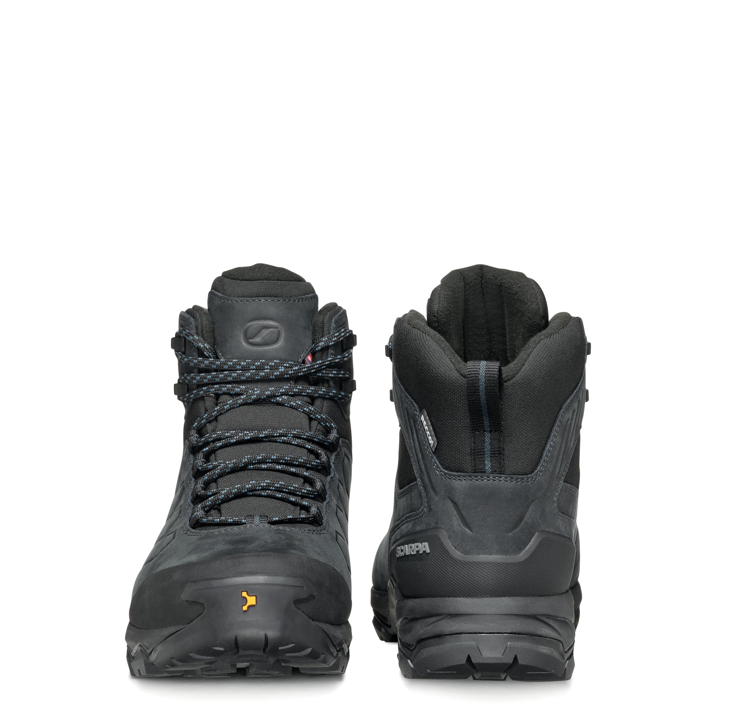 SCARPA Moraine Polar GTX męskie wodoodporne buty z izolacją Gore-Tex do wędrówek z plecakiem i wędrówek, Ciemny antracyt/ocean, 8-8.5