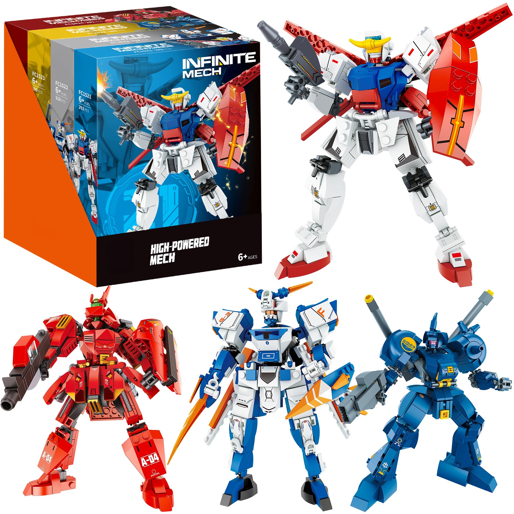 Amazon.co.jp: WishaLife ニンジャメカドラゴンロボット戦士 