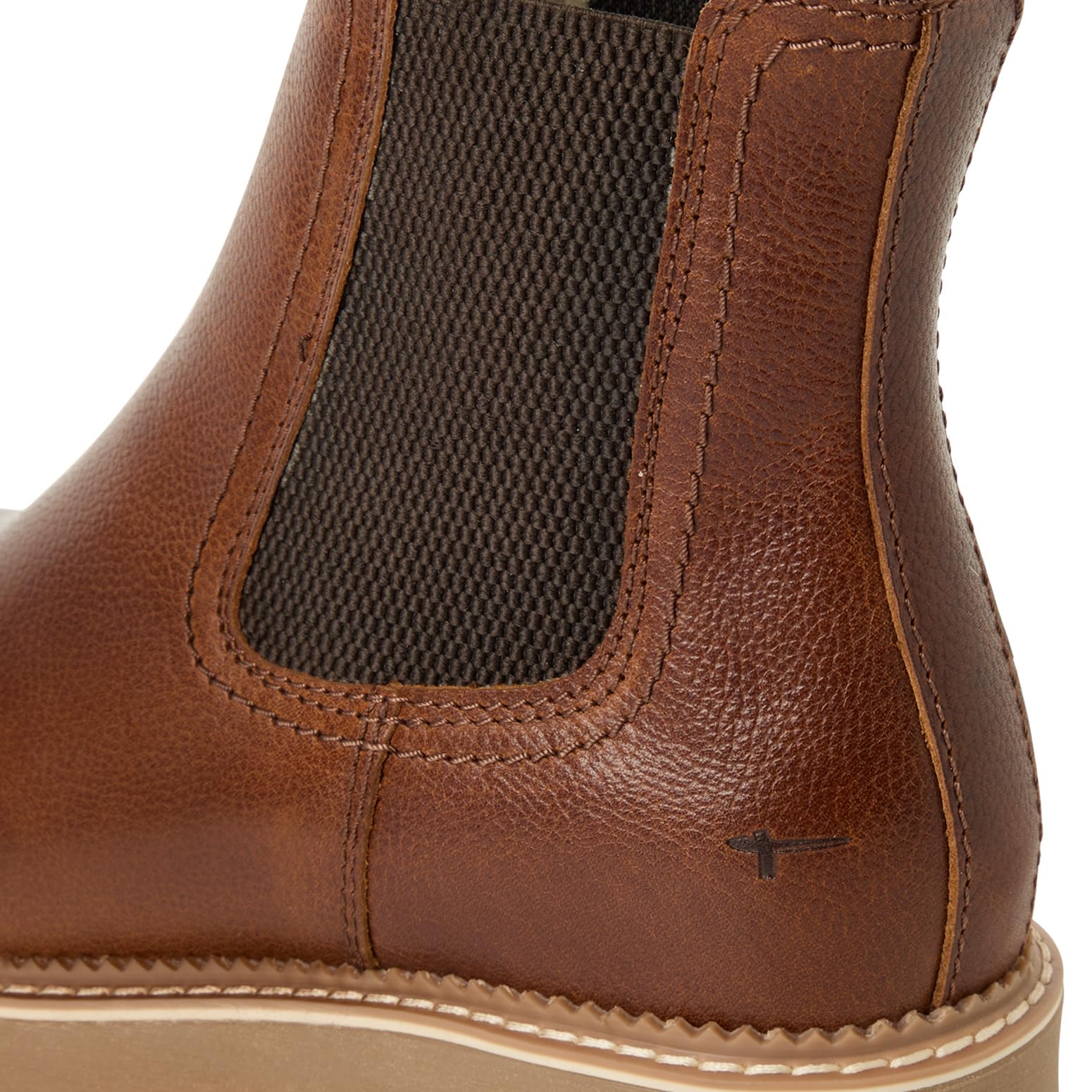 Tamaris Chelsea Boots Black Leather schwarz